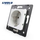 Livolo Module Wandcontactdoos Wit