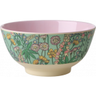 Rice Schaaltje Melamine Lupin Print