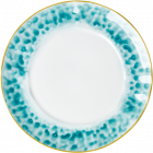 Rice Dinerbord Porselein Glaze Print Jade