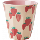 Rice Beker Melamine Strawberry