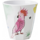 Rice Beker Melamine Cockatoo