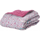 Rice Quilt  Small Flower Print Pink