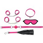 Rimba Soft Bondage Starter Set met Klittenband 6-delig Roze