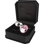 Rimba Buttplug Klein met kristal Unisex Roze 7,3 cm 