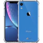 Suros Siliconen Shockproof Case iPhone Xr Transparant Zwart