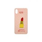 RICE Hardcase HoesjeI Believe in Lipstick iPhone XR